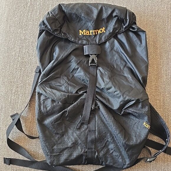 Marmot Kompressor Plus 20L Soft Shell Lightweight Hiking Backpack Black - Picture 1 of 9